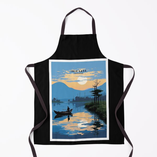 Item preview, Inle Lake, Myanmar: Serene Waters designed and sold by NeuralVibe.