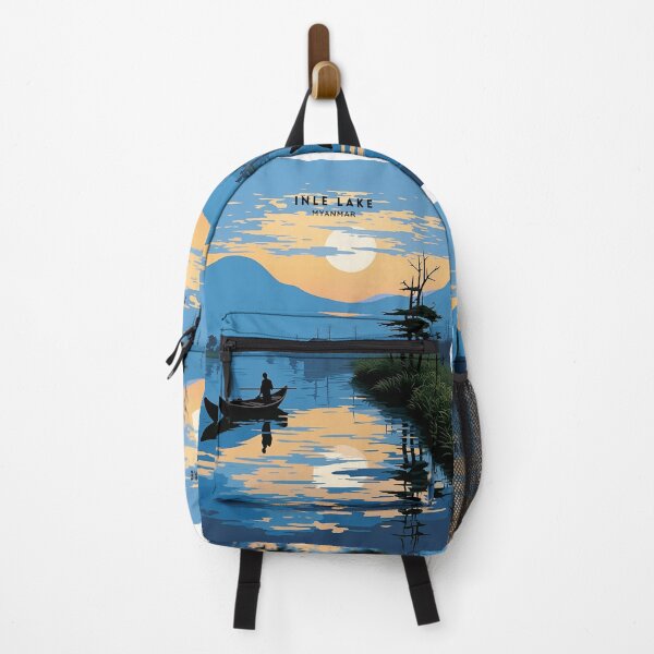 Item preview, Inle Lake, Myanmar: Serene Waters designed and sold by NeuralVibe.