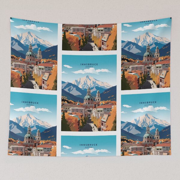 Item preview, Innsbruck, Austria: Alpine Beauty designed and sold by NeuralVibe.