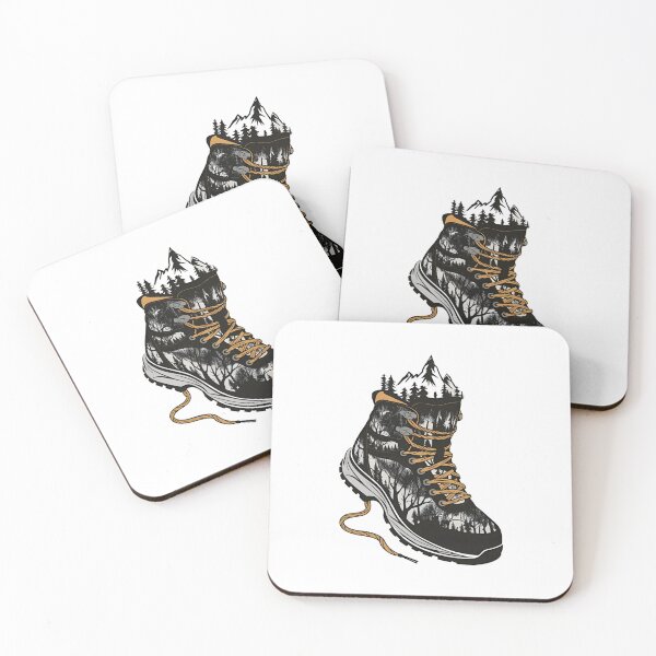 Item preview, flower hiking boot . hiking boot, hiking  designed and sold by venavar.