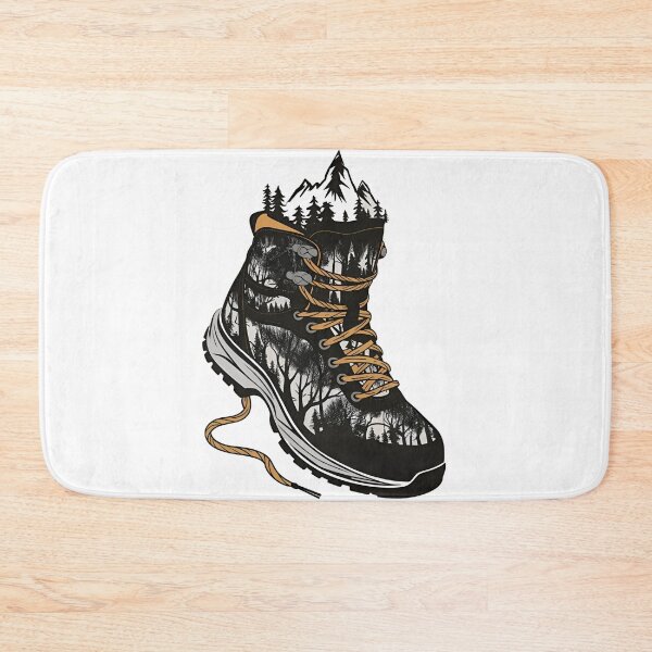 Item preview, flower hiking boot . hiking boot, hiking  designed and sold by venavar.