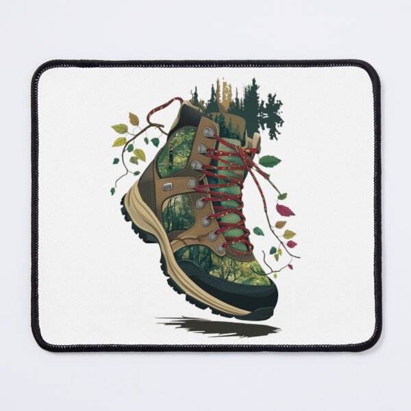 Item preview,  hiking boot, flower hiking boot designed and sold by venavar.