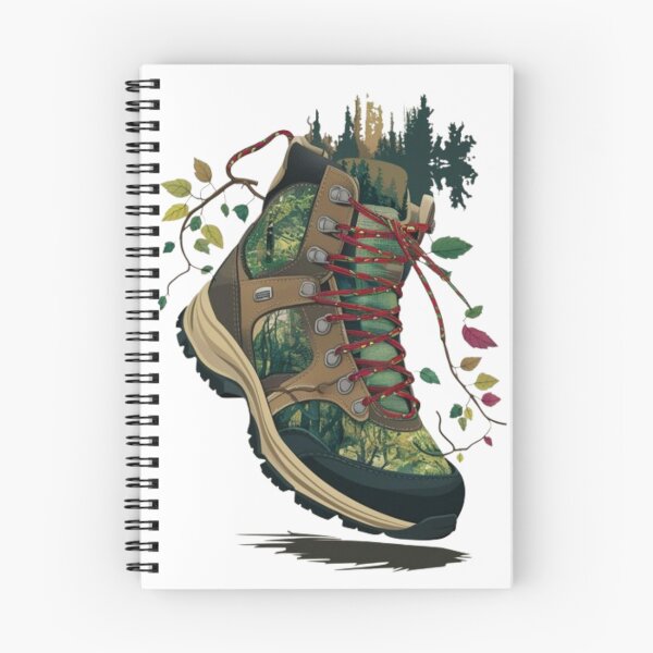 Item preview,  hiking boot, flower hiking boot designed and sold by venavar.