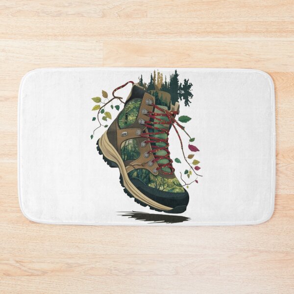 Item preview,  hiking boot, flower hiking boot designed and sold by venavar.