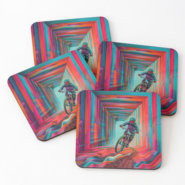 Item preview, mountain biker - MTB designed and sold by FlowersColorful.