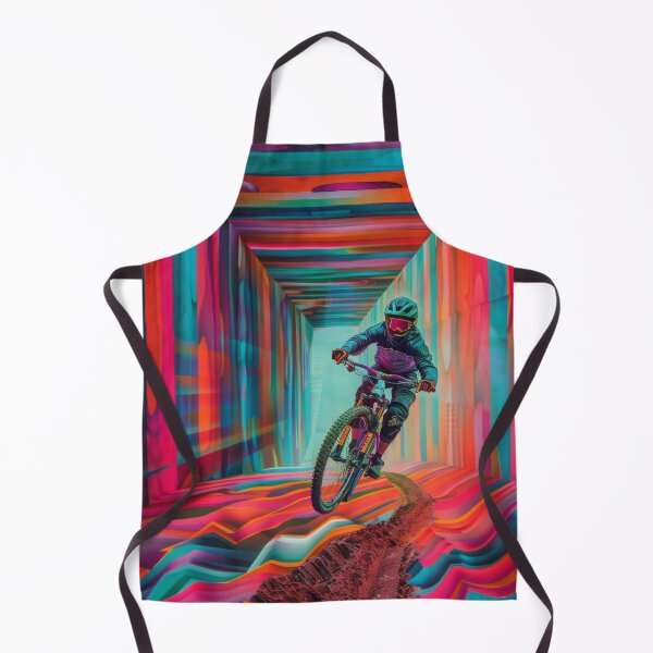 Item preview, mountain biker - MTB designed and sold by FlowersColorful.