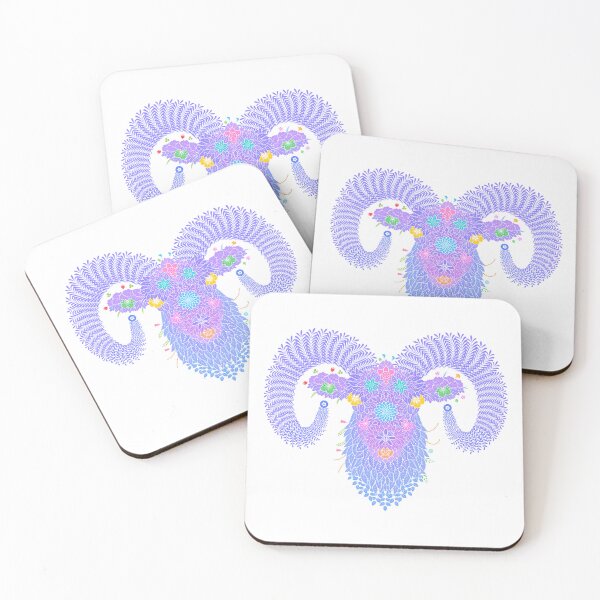 Item preview, Floral Animal "Ram" WeArePrettierThanFlowers designed and sold by birthflower.