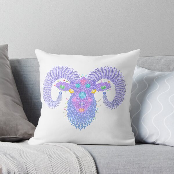 Item preview, Floral Animal "Ram" WeArePrettierThanFlowers designed and sold by 366birthflower.
