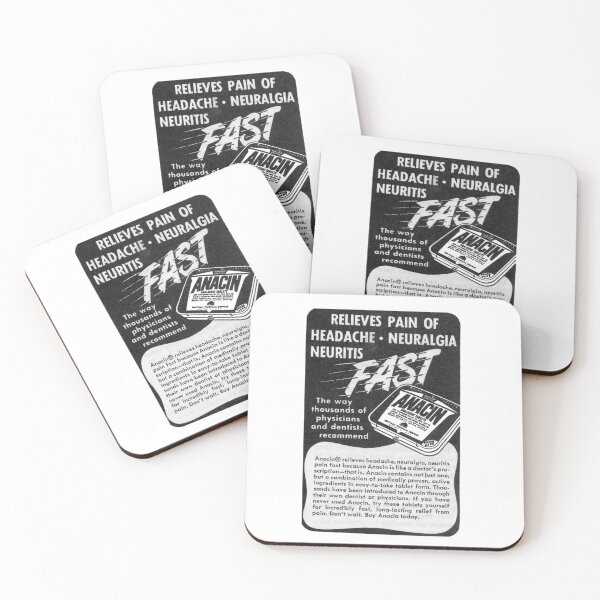 Item preview, Be Rid of Those Aches & Pains With Anacin  designed and sold by taspaul.