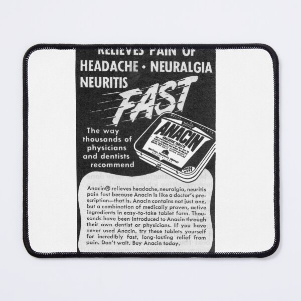 Item preview, Be Rid of Those Aches & Pains With Anacin designed and sold by taspaul.