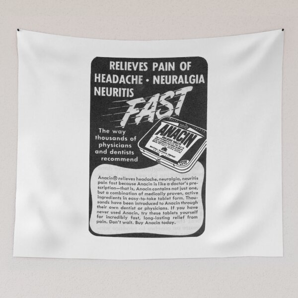 Item preview, Be Rid of Those Aches & Pains With Anacin  designed and sold by taspaul.