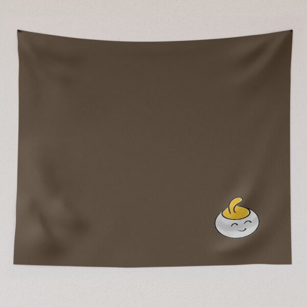 Item preview, Smiling Curling Rock - Brown designed and sold by 77designs.