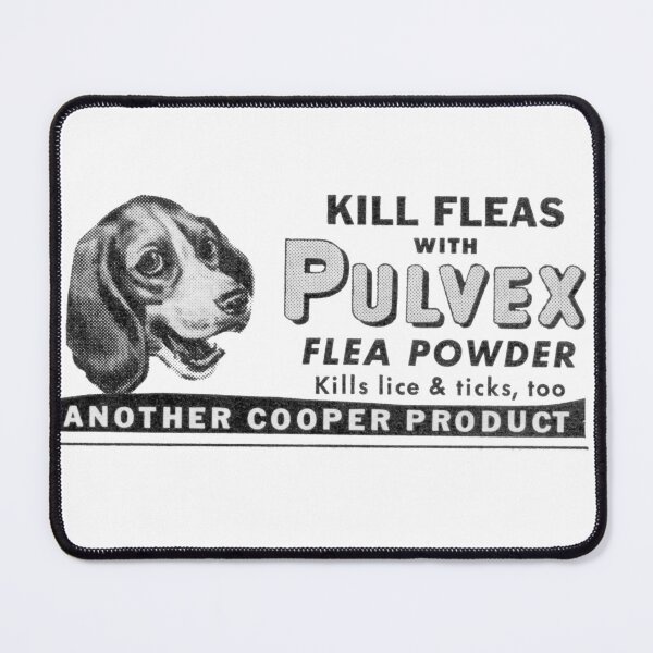 Item preview, Pulvex Will Fix The Family Dog! 1950s Flea Cure designed and sold by taspaul.