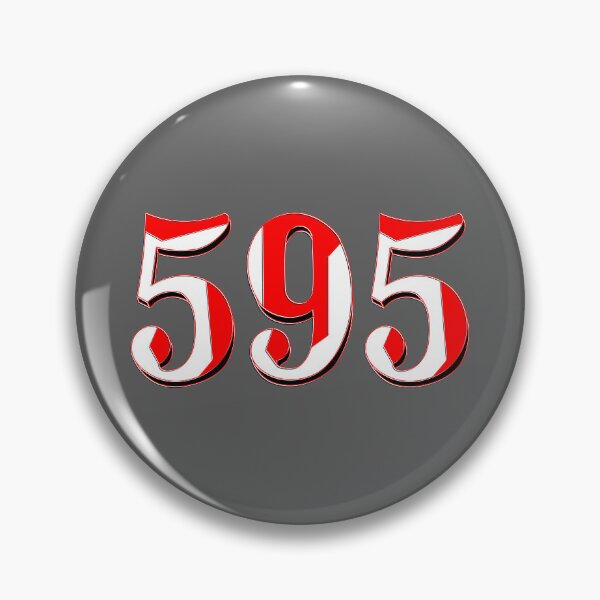 Item preview, number five hundred and ninety-five digit 595 order sequence team member age designed and sold by 4rpixs.