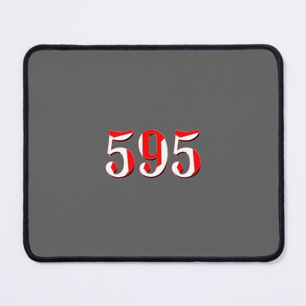 Item preview, number five hundred and ninety-five digit 595 order sequence team member age designed and sold by 4rpixs.