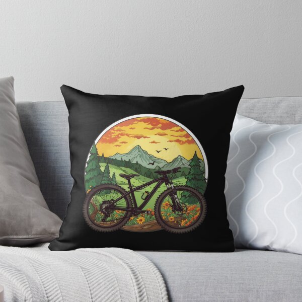 Item preview, mountain biker - MTB designed and sold by FlowersColorful.