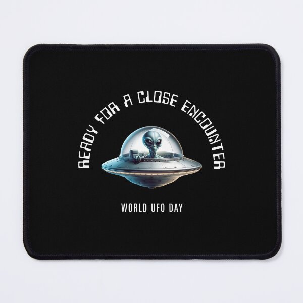 Item preview, Ready for a close encounter - World UFO Day designed and sold by Pflugart.