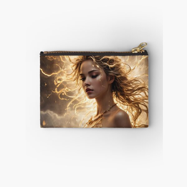 Item preview, Golden Lightning Goddess designed and sold by ByteyCreatives.