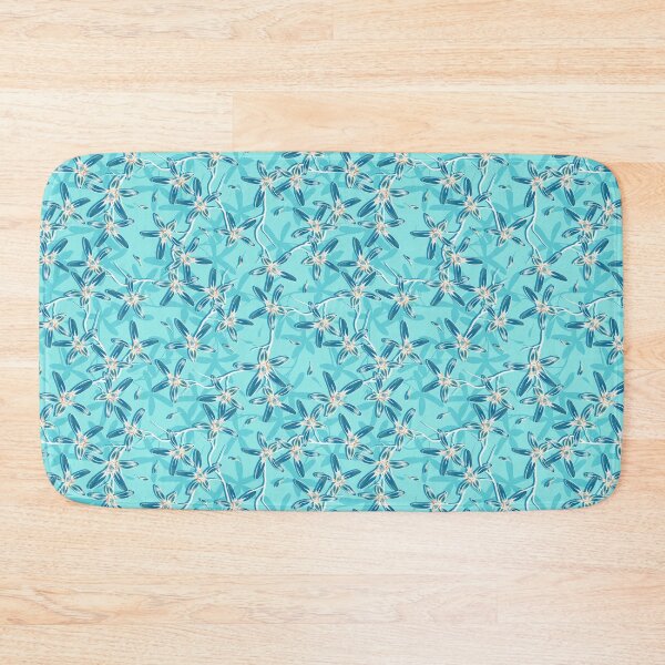 Item preview, Fig flowers, Blue-white flowers on a light blue background designed and sold by Alex  Blud.