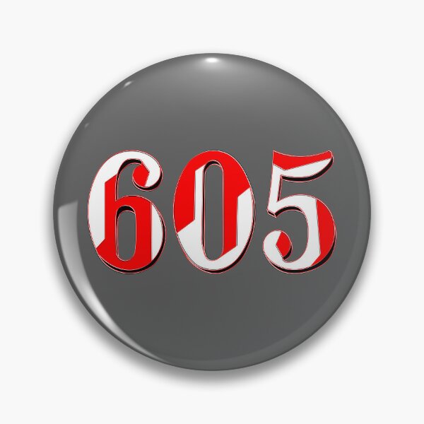 Item preview, number six hundred and five digit 605 order sequence team member age designed and sold by 4rpixs.