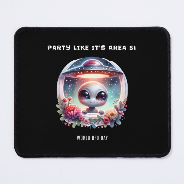 Item preview, Party like it's Area 51 - World UFO Day designed and sold by Pflugart.