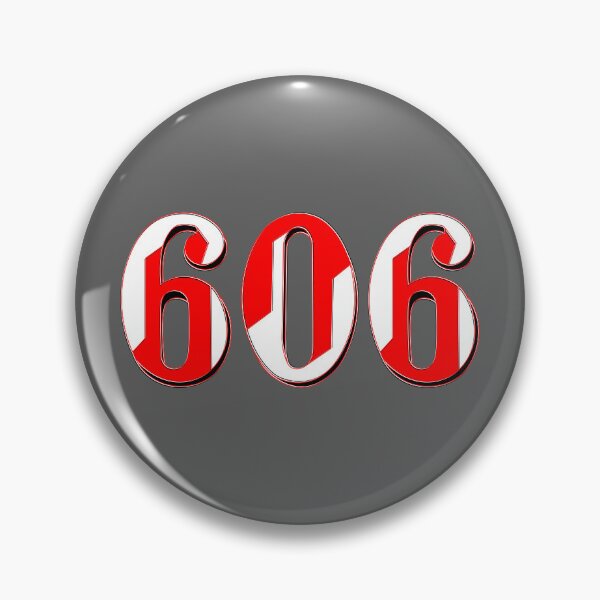 Item preview, number six hundred and six digit 606 order sequence team member age designed and sold by 4rpixs.