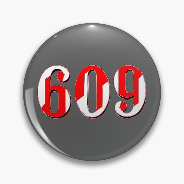 Item preview, number six hundred and nine digit 609 order sequence team member age designed and sold by 4rpixs.