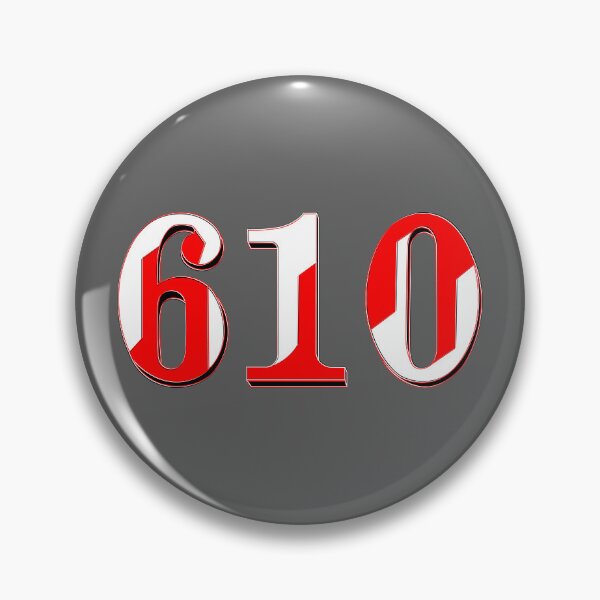 Item preview, number six hundred and ten digit 610 order sequence team member age designed and sold by 4rpixs.