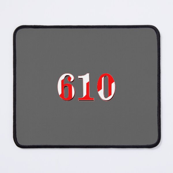 Item preview, number six hundred and ten digit 610 order sequence team member age designed and sold by 4rpixs.