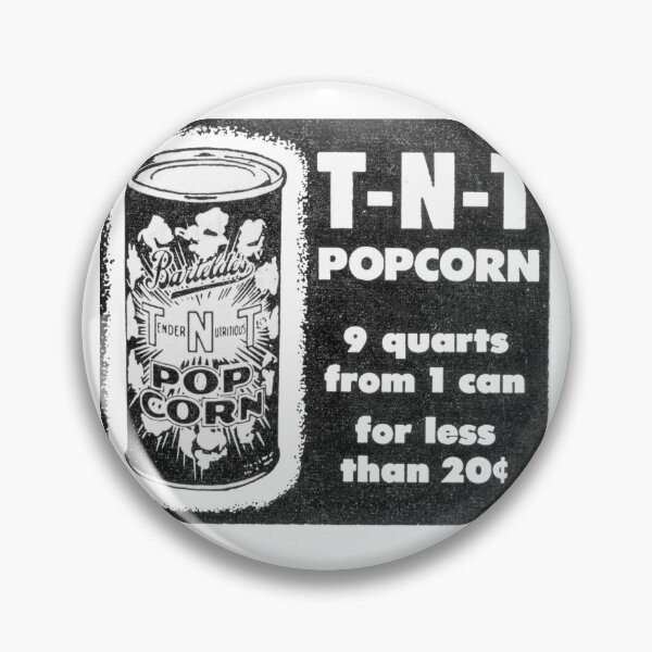 Item preview, 1950s TNT Popcorn in a Can!  designed and sold by taspaul.