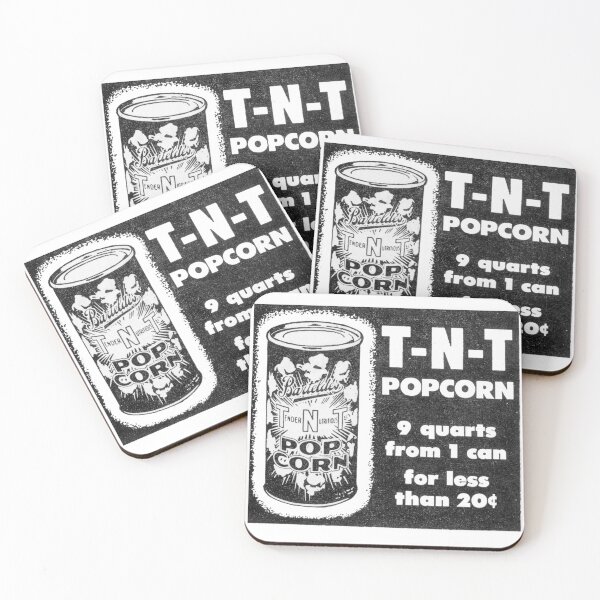 Item preview, 1950s TNT Popcorn in a Can!  designed and sold by taspaul.
