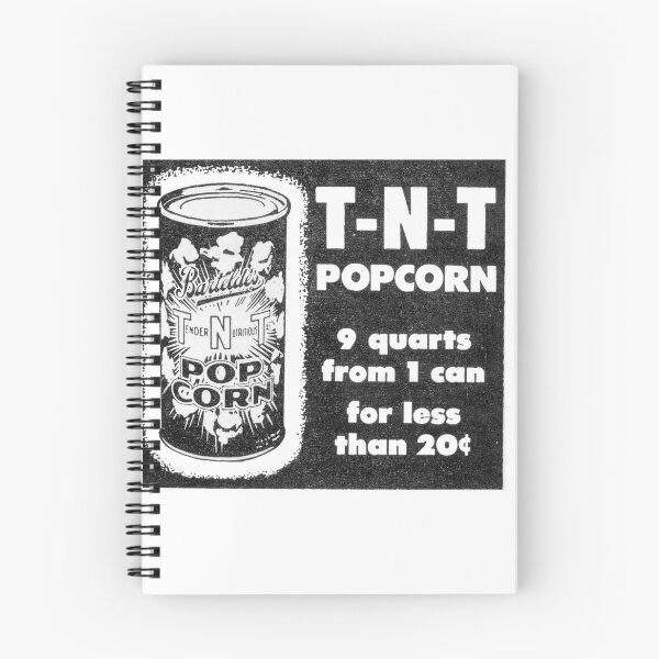 Item preview, 1950s TNT Popcorn in a Can!  designed and sold by taspaul.