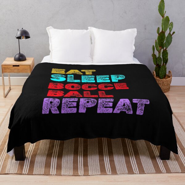 Item preview, Eat Sleep Bocce Ball Repeat designed and sold by 87-Aesthetics.