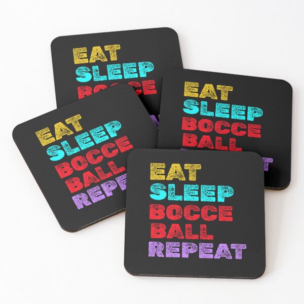 Item preview, Eat Sleep Bocce Ball Repeat designed and sold by 87-Aesthetics.
