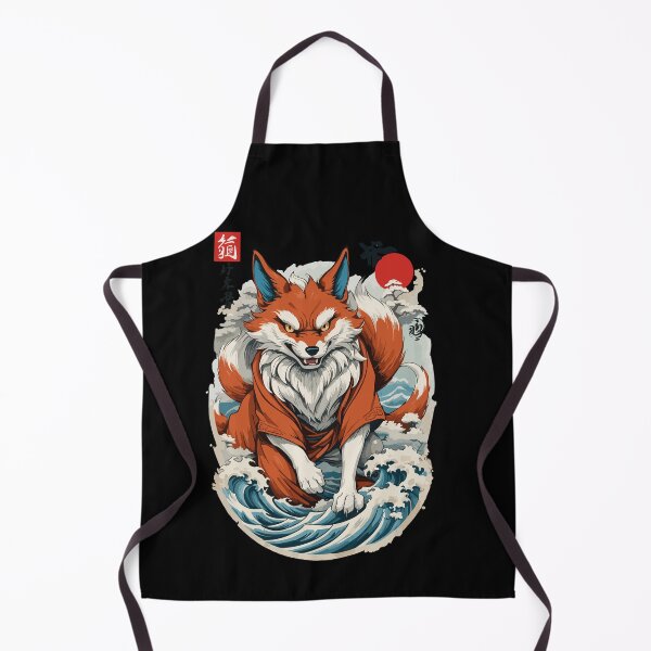Item preview, Japanese Kitsune Mask Anime Kawaii Fox Spirit designed and sold by LuminOrb.