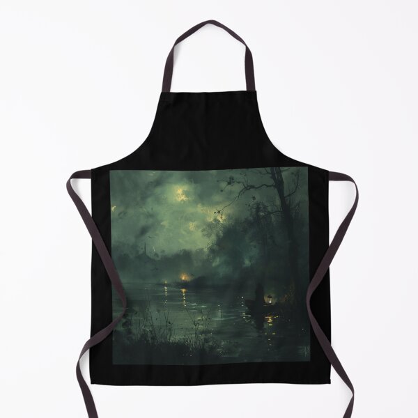 Item preview, Moonlit Fishing in a Mystic Forest designed and sold by palmyst.