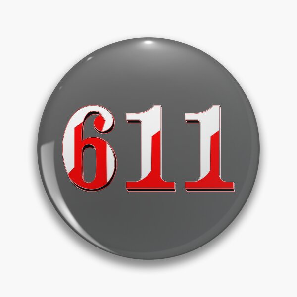 Item preview, number six hundred and eleven digit 611 order sequence team member age designed and sold by 4rpixs.