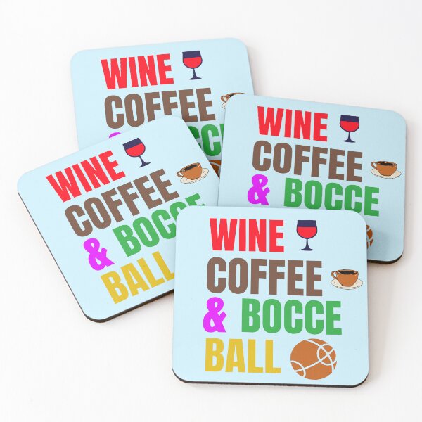 Item preview, Wine Coffee and Bocce Ball designed and sold by 87-Aesthetics.
