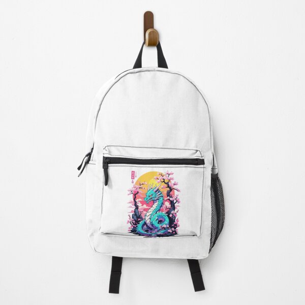 Item preview, Vintage Vaporwave Art Japanese Dragon Design designed and sold by LuminOrb.
