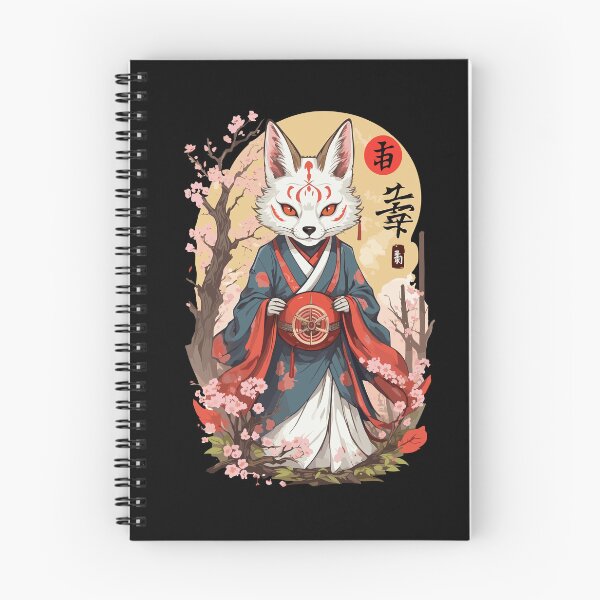 Item preview, Máscara japonesa Kitsune Anime Kawaii Fox Spirit designed and sold by LuminOrb.