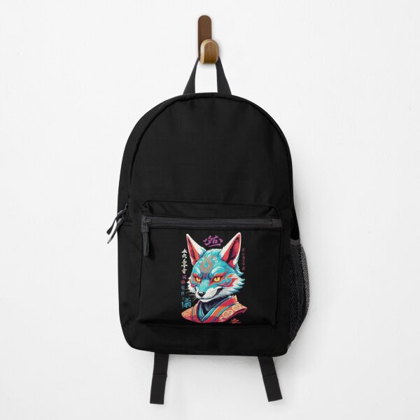 Item preview, Japanese Kitsune Mask Kawaii Fox Spirit designed and sold by LuminOrb.
