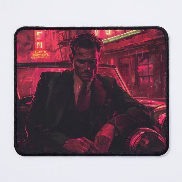 Item preview, Neon Noir Reflections in the Rain designed and sold by palmyst.