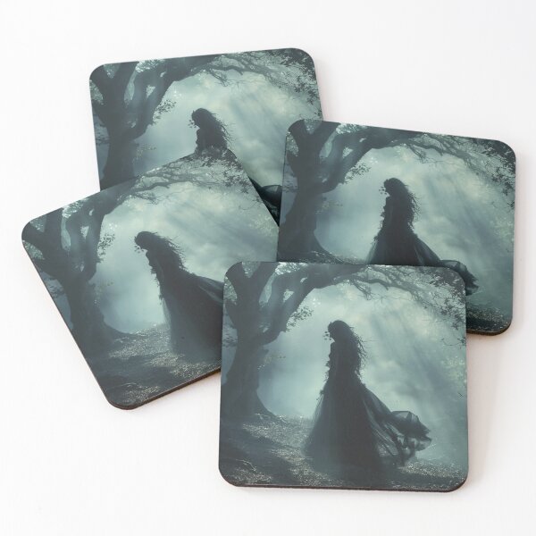 Item preview, Mystical Lady in the Enchanted Forest designed and sold by palmyst.