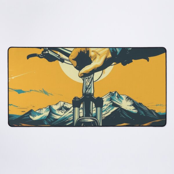 Item preview, mountain biker - MTB designed and sold by FlowersColorful.