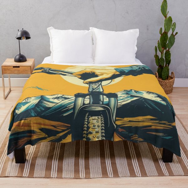 Item preview, mountain biker - MTB designed and sold by FlowersColorful.