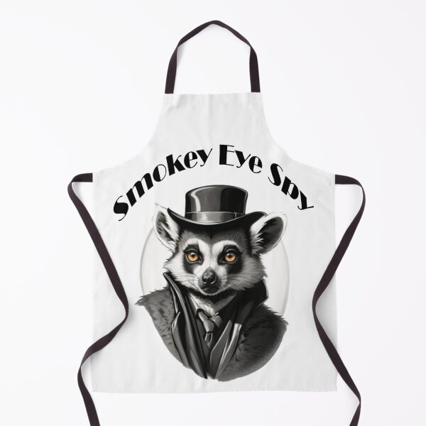 Item preview, "Smokey Eye Spy" Lemur - Vintage Film Noir Inspired Art on Various Merchandise designed and sold by LaLi-Designs.