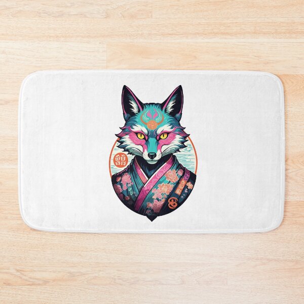 Item preview, Japanese Kitsune Mask Anime Kawaii Fox Spirit designed and sold by LuminOrb.