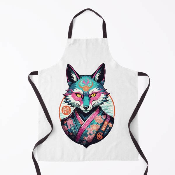 Item preview, Japanese Kitsune Mask Anime Kawaii Fox Spirit designed and sold by LuminOrb.