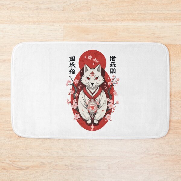 Item preview, Japanese Kitsune Mask Anime Kawaii Fox Spirit designed and sold by LuminOrb.