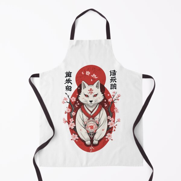 Item preview, Japanese Kitsune Mask Anime Kawaii Fox Spirit designed and sold by LuminOrb.